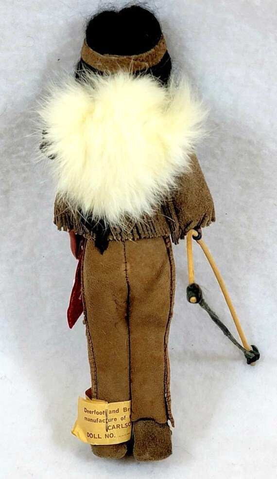 Vintage Carlson Dolls Deerfoot & Brown Eagle Native American