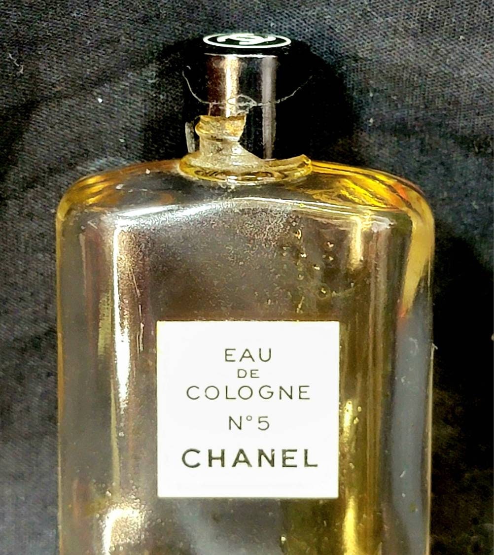 Vintage+CHANEL+No5+Eau+De+Cologne+4+Oz+Bottle+Full for sale online