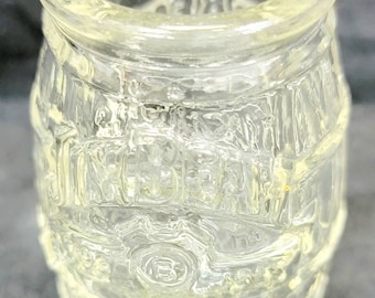 Jim Beam whiskey shot glass or toothpick holder