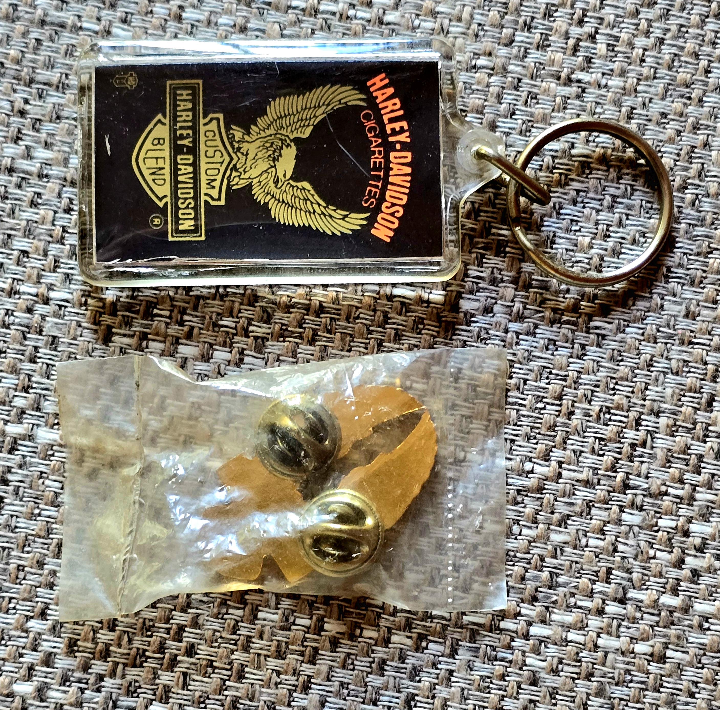 ヴィンテージ ハーレーダビッドソン キーチェーンとアップウィング