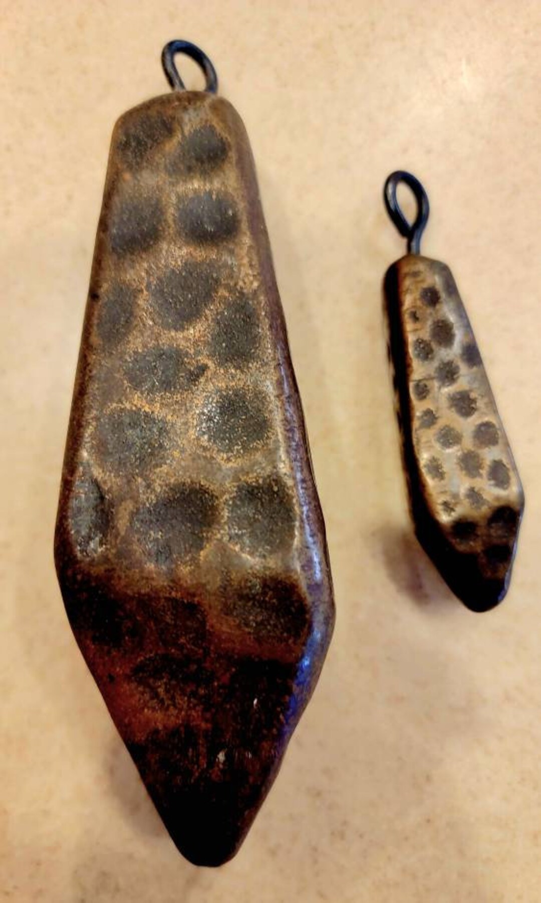 Set of Weights for the Alarm of a French Comtoise or Morbier Clock Etsy