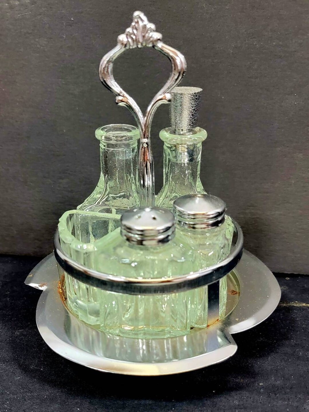Sudbury Glass Cruet Set, 6 1/2 Inch, Set Of 2