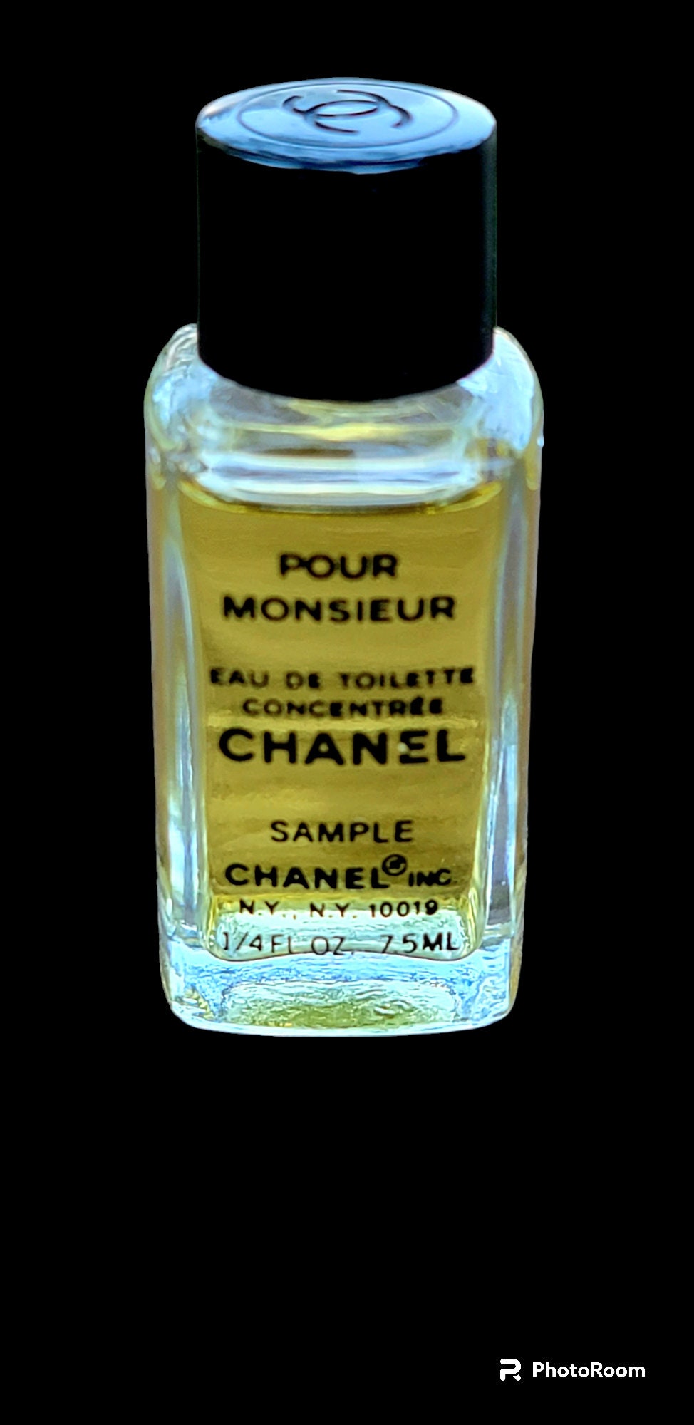 Chanel Pour Monsieur EDT Large Sample 1/4 Oz 7.5 Ml. 