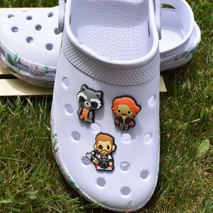 Shoe Charms - Movie/Comic Book Super Hero's - 30 Designs - Sold Individually