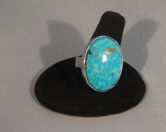 Kingman Turquoise Statement Ring