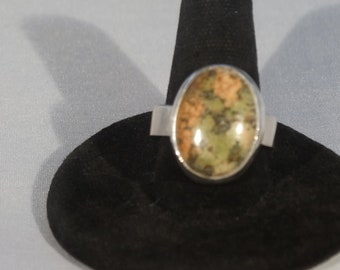 Unikite, Small Stone Ring