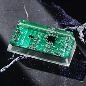 2.25u Recycled Real MainBoard Circuit Board Keycap, Shift/ Enter Keycap for MX Cherry Switches Mechanical Keyboard Gift for Him