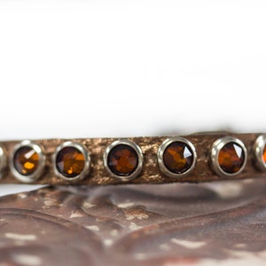 Small Pet Collar, Tiny Collar, Collar with Jewels, Thin Leather Collar, Ferret Collar, Chihuahua Leather Collar, Collar for Goat