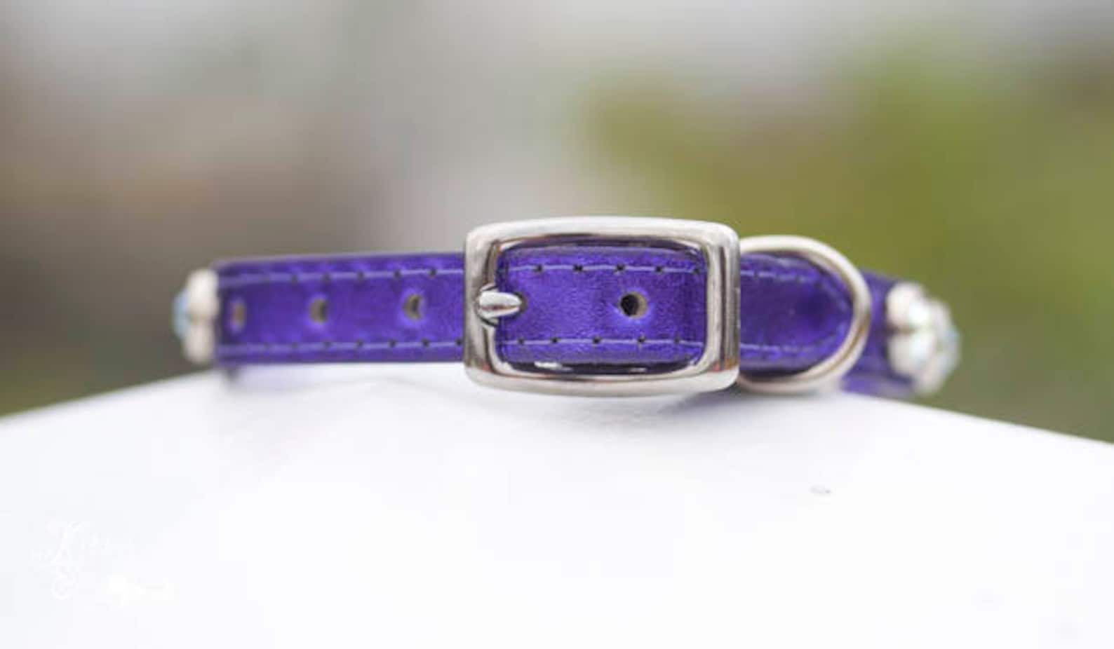 Tiny Chihuahua Dog Collar Teacup Dog Collar Chihuahua Etsy