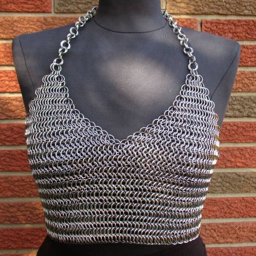 Chainmaille Top Chainmaille Crop Top 