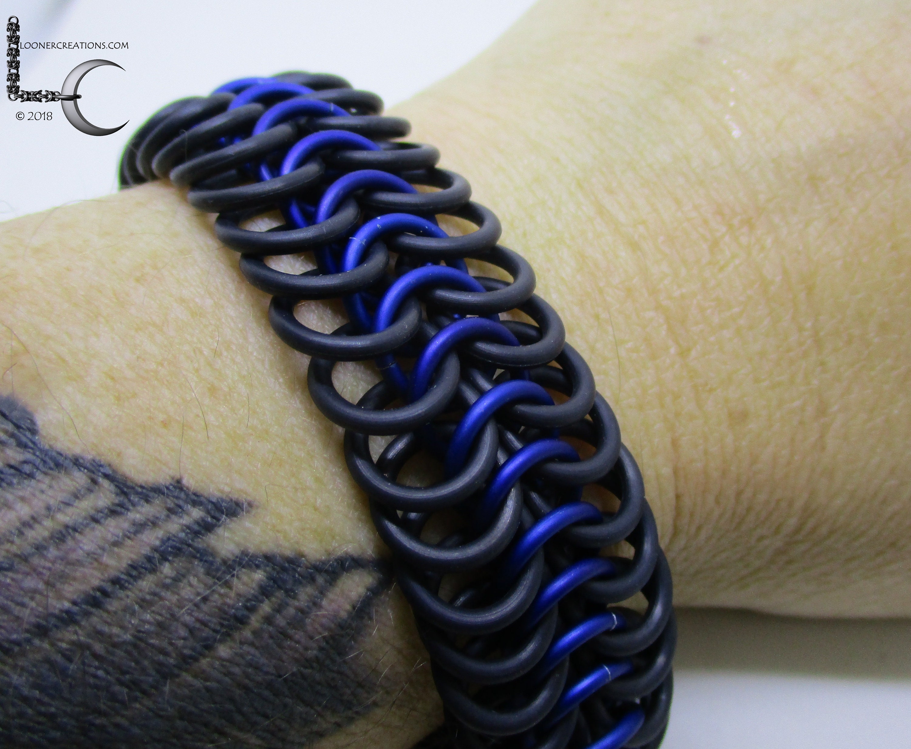 Chainmaille Bracelet European 6 in 1 Stretchy Chainmaille Etsy UK