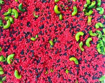 Bright Watermelon Sensory Bin Filler – Colorful, Fun, and Engaging Play for Kids | Perfect for Learning & Exploration Montessori Educational