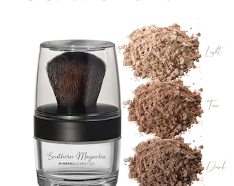 Brush-On Mineral Sunscreen Umbrella Powder | SPF 25 | Chemical free | Diva Defense