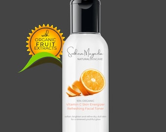 Vitamin C Skin Energizer Refreshing Facial Toner | 93% Organic