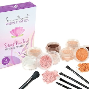 14 Piece Mineral Makeup Discovery Start Now Kit