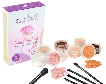 14 Piece Mineral Makeup Discovery Start Now Kit