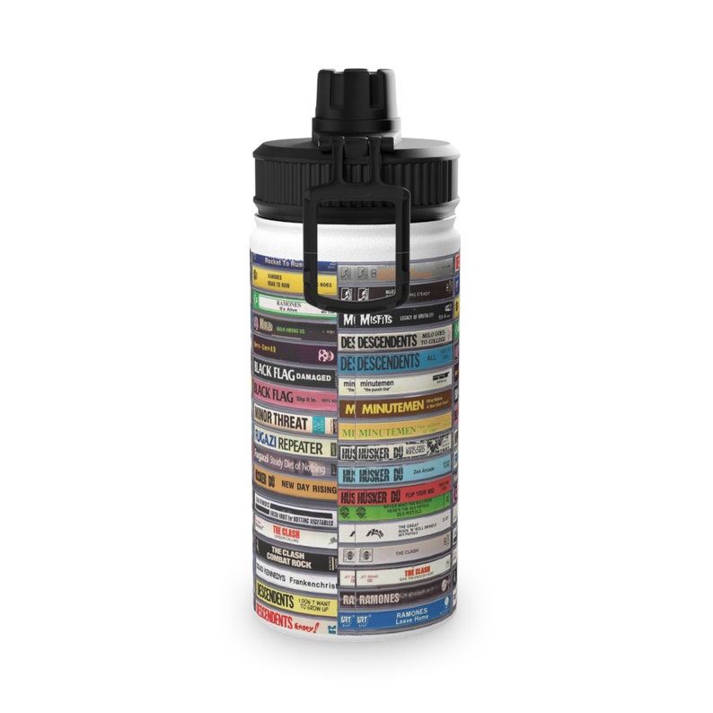 Classic Punk Rock Cassette tapes Print Tumbler, 12oz, 18oz and 32oz NEW image 6