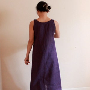 Custom Slim Shoulder Linen Dress Made to Fit Listing - Etsy