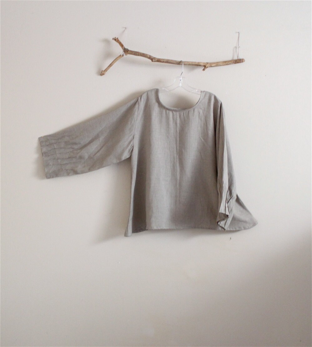 Custom light weight linen blouse | Etsy