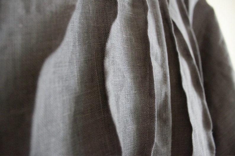 PLEATED LINEN TEXTURED DRESS main image 1