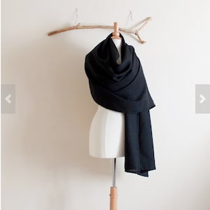 custom linen wrap shawl