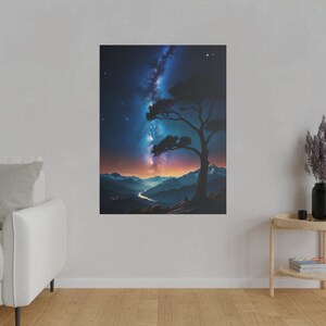Stunning Digital Sky Art Canvas Wall Decor - Matte Canvas, Stretched, 0.75&quot;
