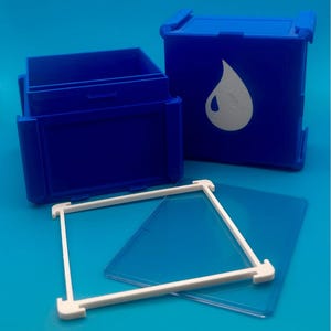 MODBOX — Blue Mana Modular Deck Box for Magic: The Gathering-Pokémon-Digimon-One piece