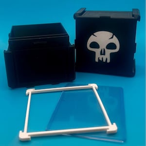 MODBOX — Black Mana Modular Deck Box for Magic: The Gathering-Pokémon-Digimon-One piece