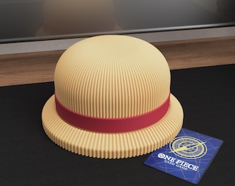 Luffy Straw Hat Deck Box – One Piece TCG Card Storage (Holds 100 Cards)