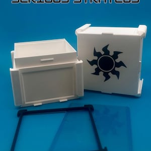 MODBOX — White Mana Modular Deck Box for Magic: The Gathering-Pokémon-Digimon-One piece