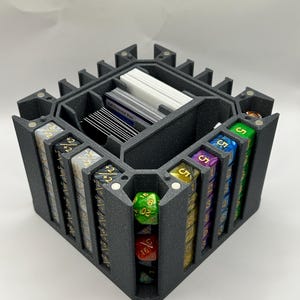 The Vault XL MTG Accessory Organizer | Dice, D20, Token Storage | Commander EDH Companion