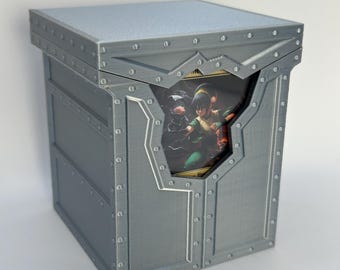 Toph Metalbending Deck Box – Avatar TCG Commander Card Holder (100+ Cards)