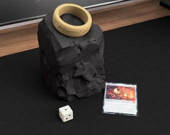 Lord of the Rings Inspired MTG Deck Box – Fantasy Deck Case for Commander & Standard – Magic The Gathering Card Storage – TCG Gamer Gift