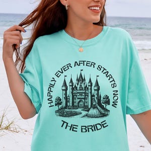 Bridal Party Tee, Bachelorette Shirts, Wedding Shirt, Bridesmaid Tshirt, Bride Squad Shirts, Comfort Colors, Castlecore Matching Team Bride