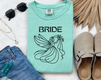Comfort Colors Bride T-Shirt: Bachelorette Party, Engagement Gift