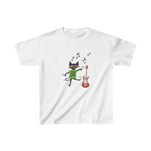 Pete the Cat Katzen T-Shirt Baby | Y2K Baby T-Shirt, 90er Jahre Baby T-Shirt, 90er Jahre Grafik Shirt, kokett, Vintage Design