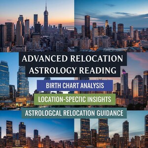AstrocARTography Reading, Relocation Astrology Map, Places To Live Analysis, Best Life Location, Cosmic Home Guide, Relocation Astrology