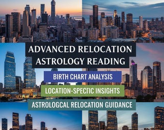 Astrocartography Map Reading Digital PDF Same Day