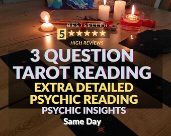 3 Question Tarot Reading Fast Clear Answers Same Day Psychic Insight