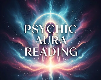 Aura Reading, Personalized Chakra Energy Map PDF with Same-Day Delivery