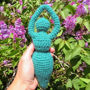 Goddess Doll, Crochet Goddess, Crochet Goddess Pattern, Goddess Pattern, Crochet Goddess Doll, Magical Knits, Crochet Pattern, Crochet Doll
