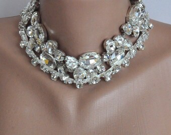 All Luxurious, All Timeless + 30%SALE SA-Bridal Jewelry  Rhinestone Choker