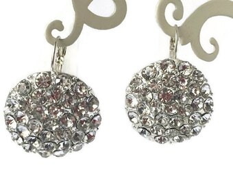 All Luxurious, All Timeless + 30%SALE Bridal Jewelry, Bridal  Round Dangle Earrings