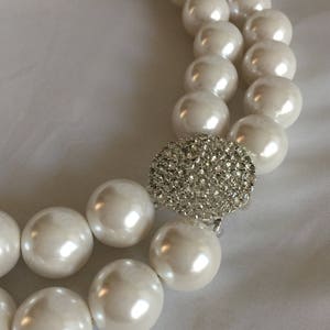 Bridal Jewelry, Wedding Pearl Necklace,