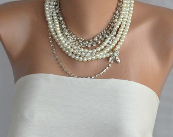 All Luxurious, All Timeless + 30%SALE Wedding Bridal Pearl Necklace