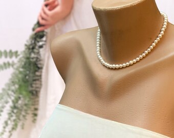 All Luxurious, All Timeless + 30%SALE Handmade One Strand Freshwater Pearl Necklace