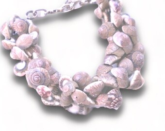 All Luxurious, All Timeless + 30%SALE Bridal Jewelry, Handmade sea shell bracelet