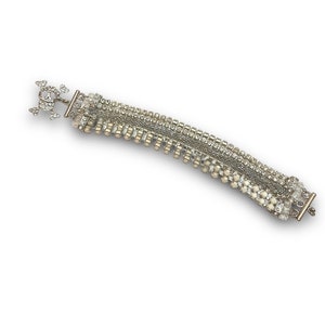 gothic inspired sparkle rhinestone bracelet