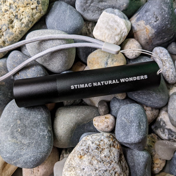 365nm Filtered Longwave UV Flashlight Ideal for Mineral Hunting and Viewing