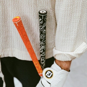 Custom Golf Grips | Premium Golf Grips | Koi Pattern, Smiley Pattern | Golf Gift | Men&#39;s & Women&#39;s | Standard Size with Performance Taper
